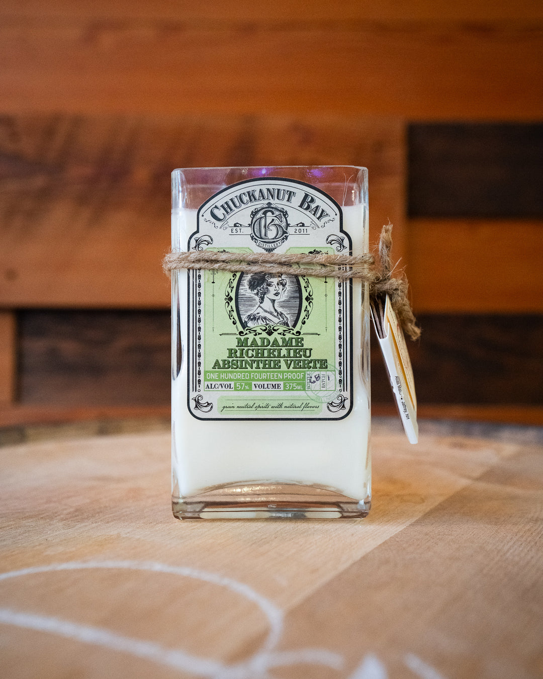 Candles made from Recycled Bottles
