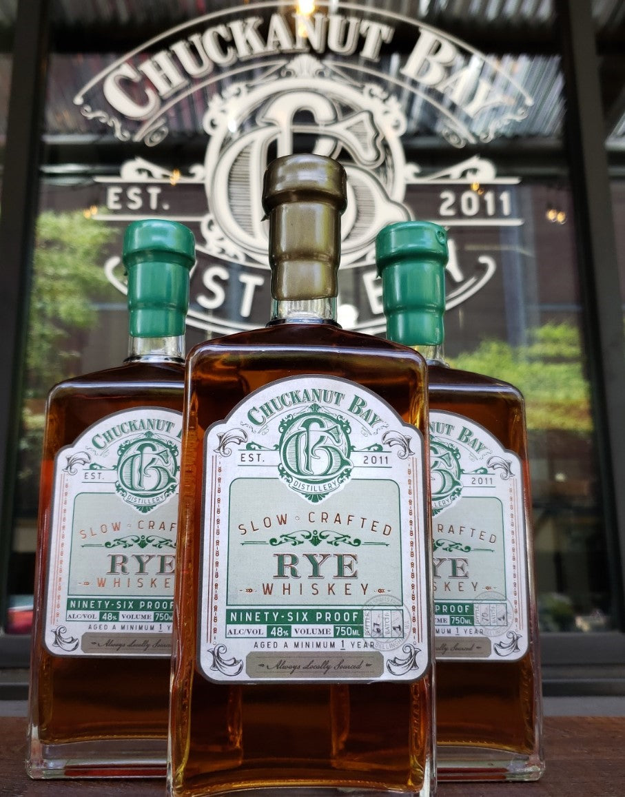 Chuckanut 100% Rye Whiskey