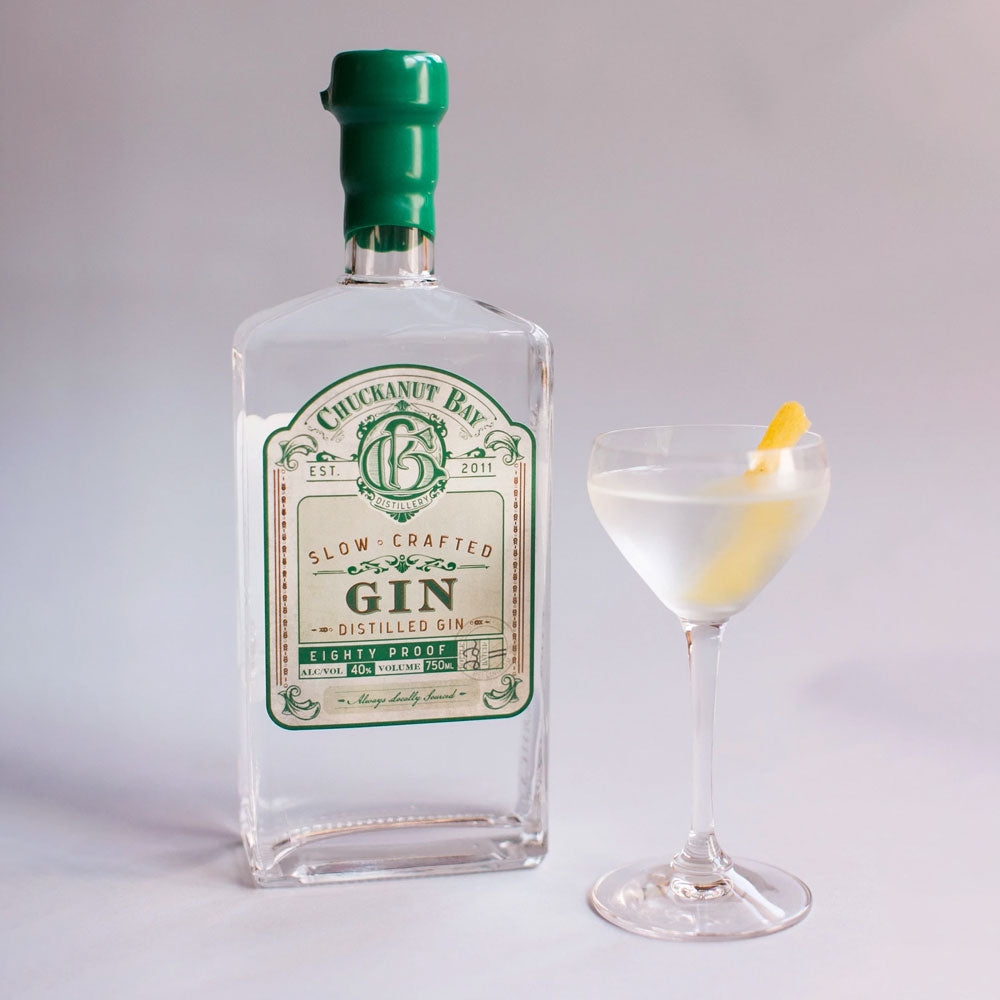 Chuckanut Bay Distillery Gin Cocktail