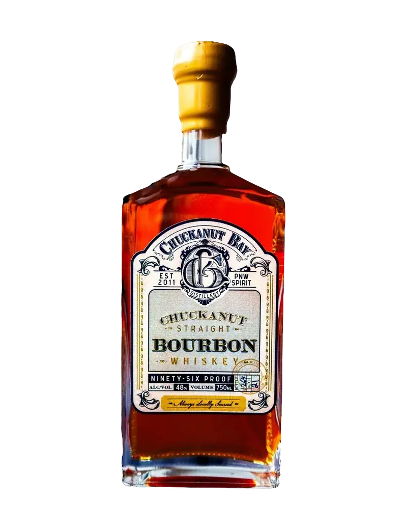 Chuckanut Bourbon bottle
