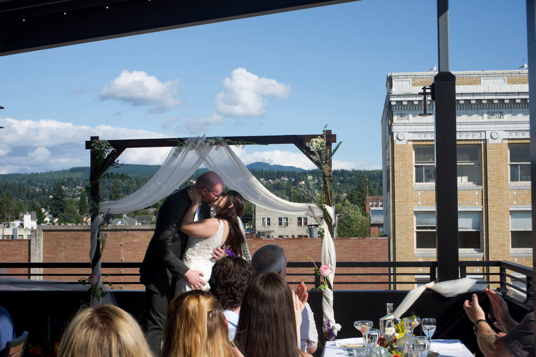 Natasha and Rob's Rooftop Wedding