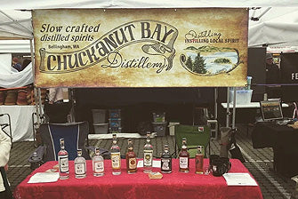 Chuckanut Bay Distillery at the Farmer's Market