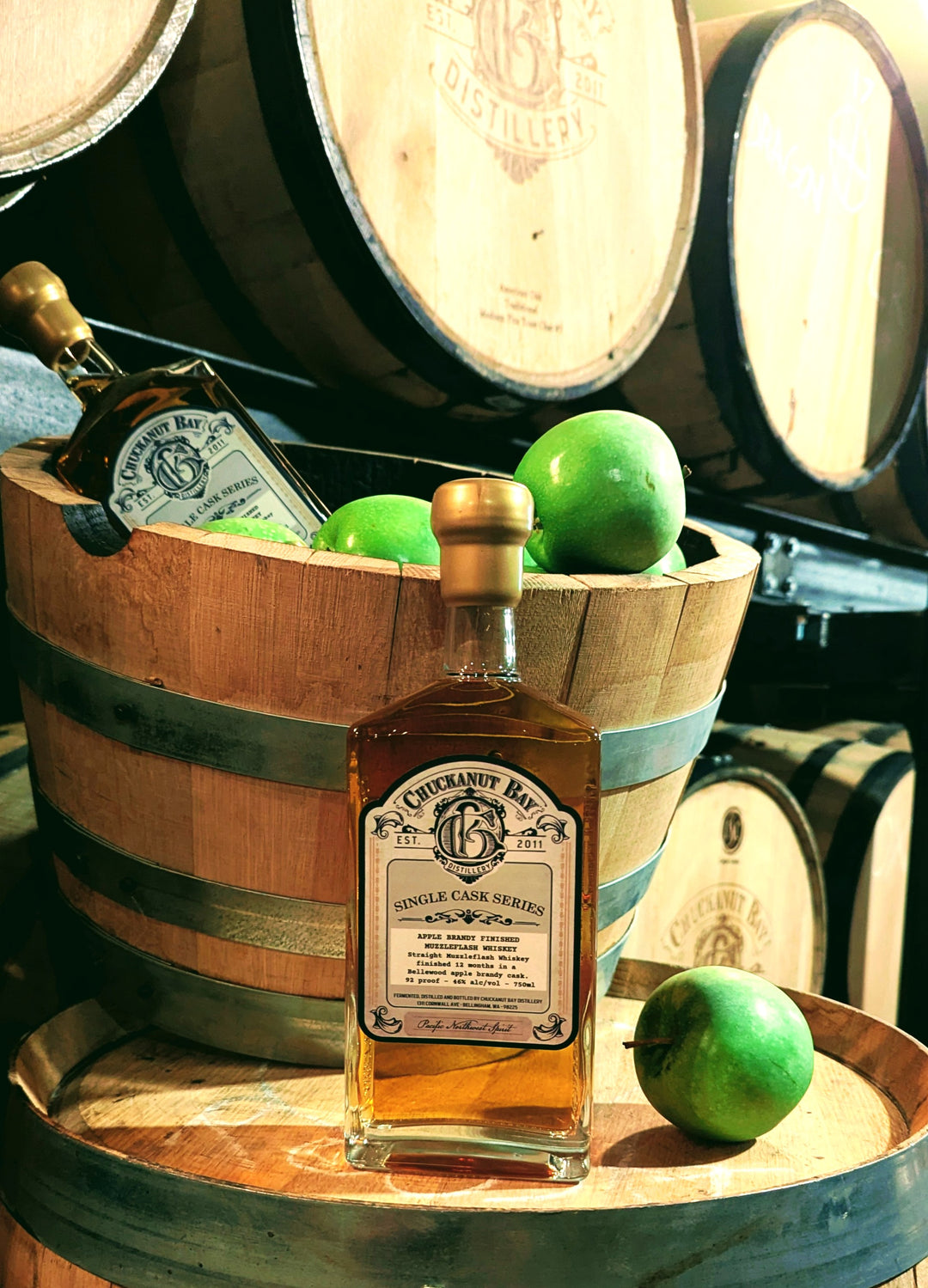 Apple Brandy Cask-Finished Muzzleflash Whiskey