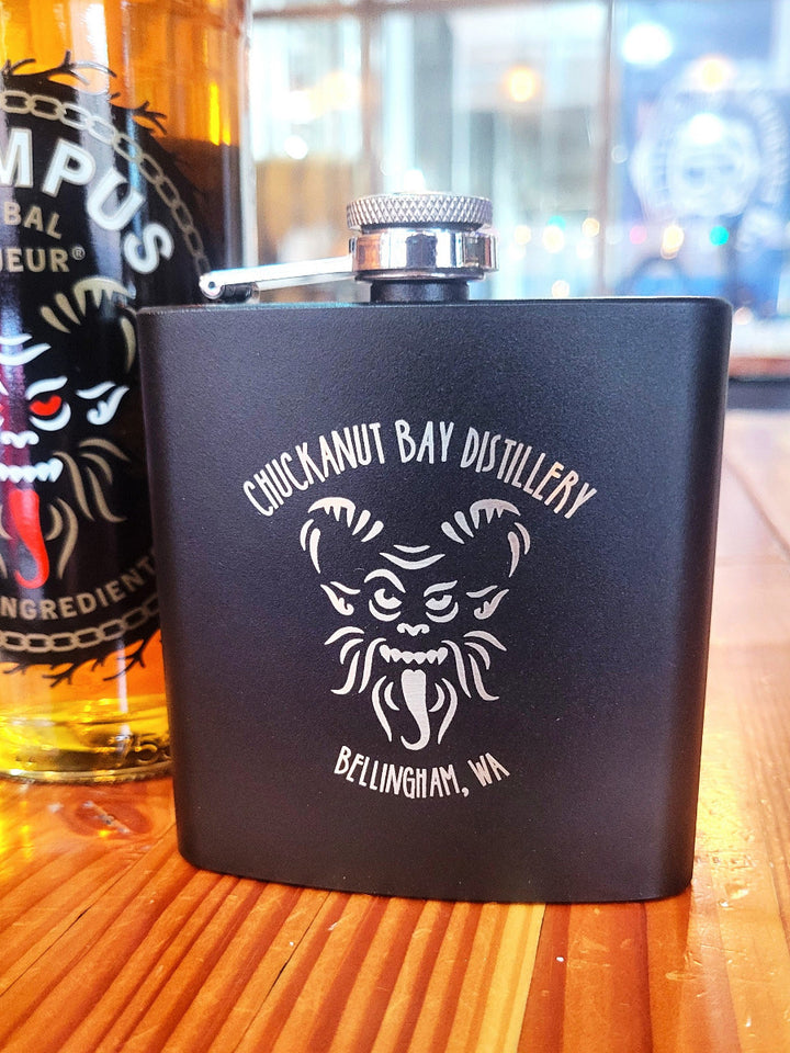 Krampus Stainless Steel Flask (6oz)