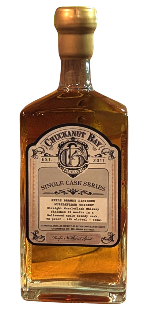 Apple Brandy Cask-Finished Muzzleflash Whiskey – Chuckanut Bay