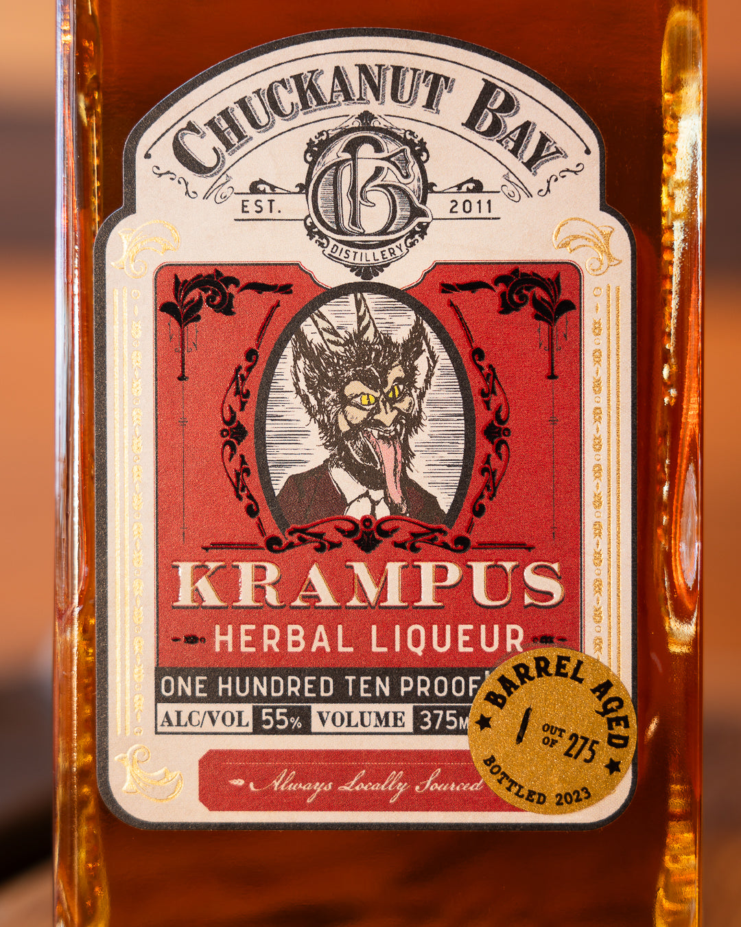 Barrel-Aged Krampus (limited run of only 250 bottles)