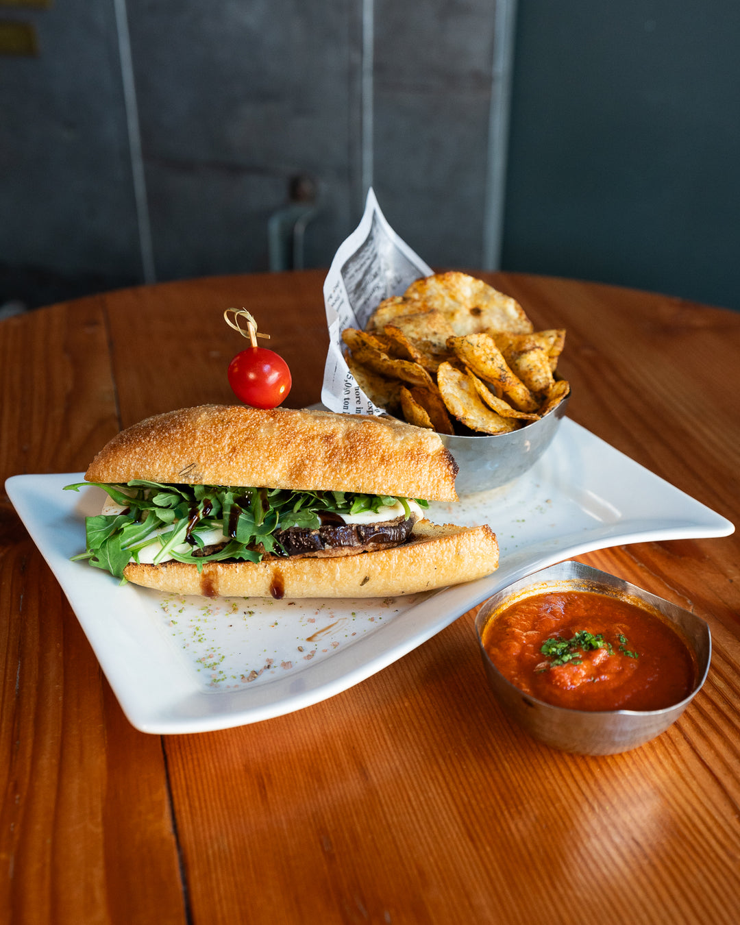 Roasted Veggie Sandwich Platter: 16 Pieces