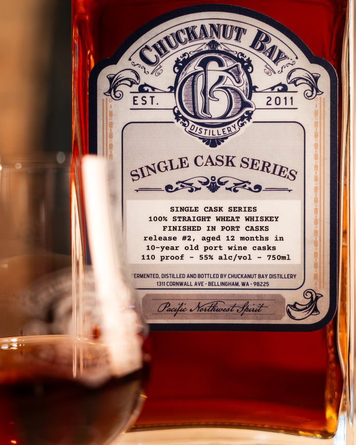 Port Cask-Finished 100% Wheat Whiskey