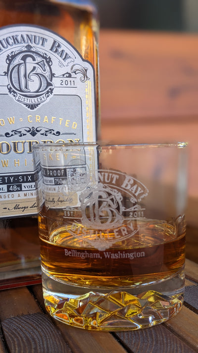 Chuckanut Bay Distillery Rocks Glass