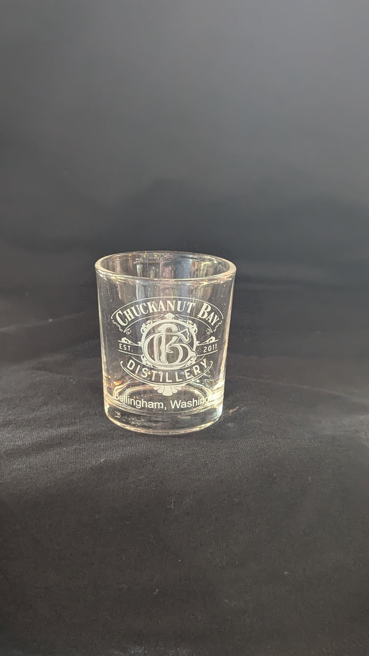 Shot Glass with Chuckanut Bay Logo (3oz)