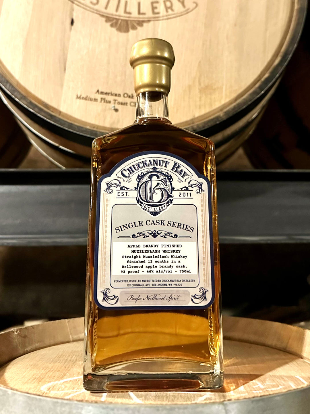 Apple Brandy Cask-Finished Muzzleflash Whiskey