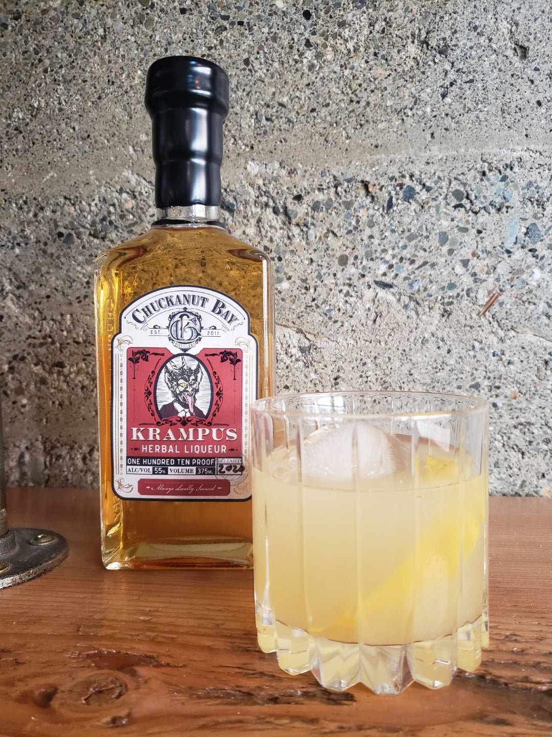 Krampus Herbal Liqueur Cocktail