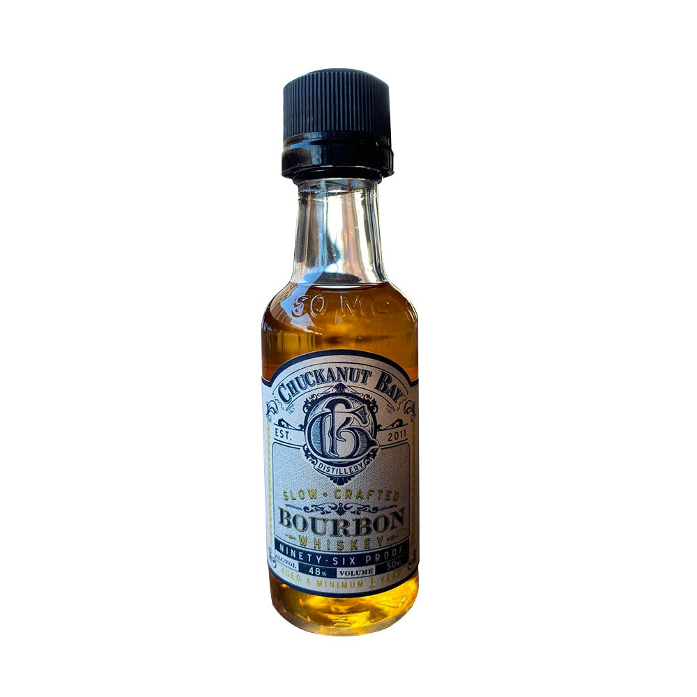 Chuckanut Bay Distillery Bourbon Mini Whiskey Mini Bottle