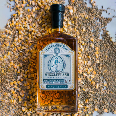 Chuckanut Bay Distillery Muzzleflash Whiskey on Grains