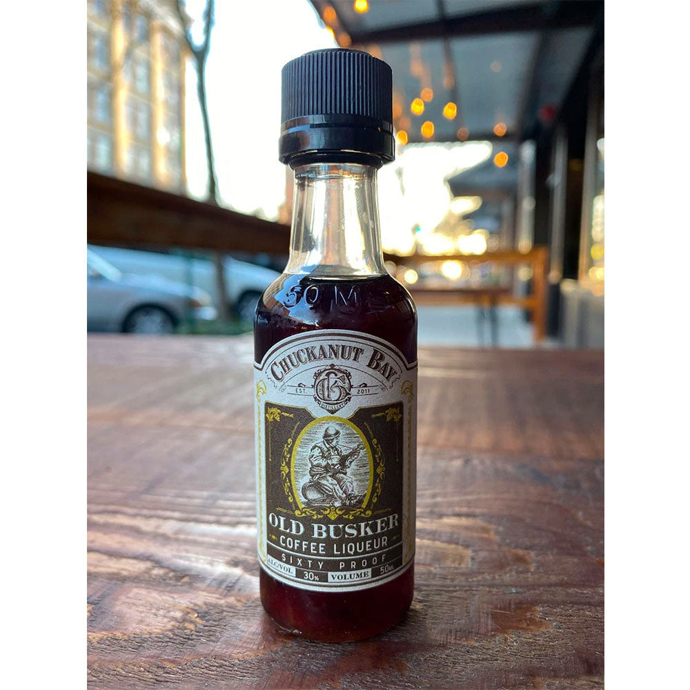 Chuckanut Bay Distillery Old Busker Coffee Liqueur Mini Bottle